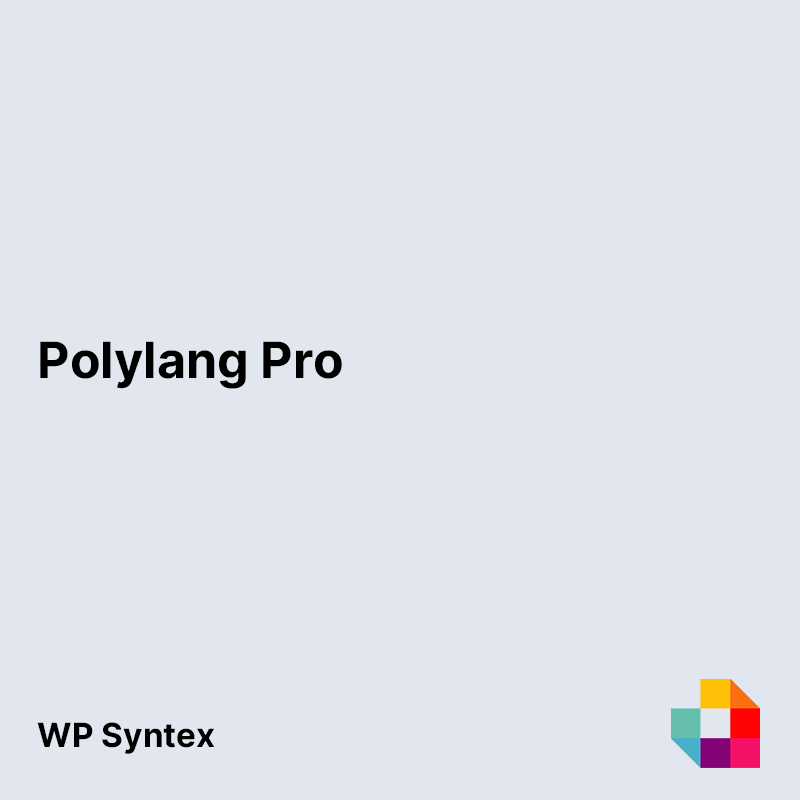 Polylang Pro