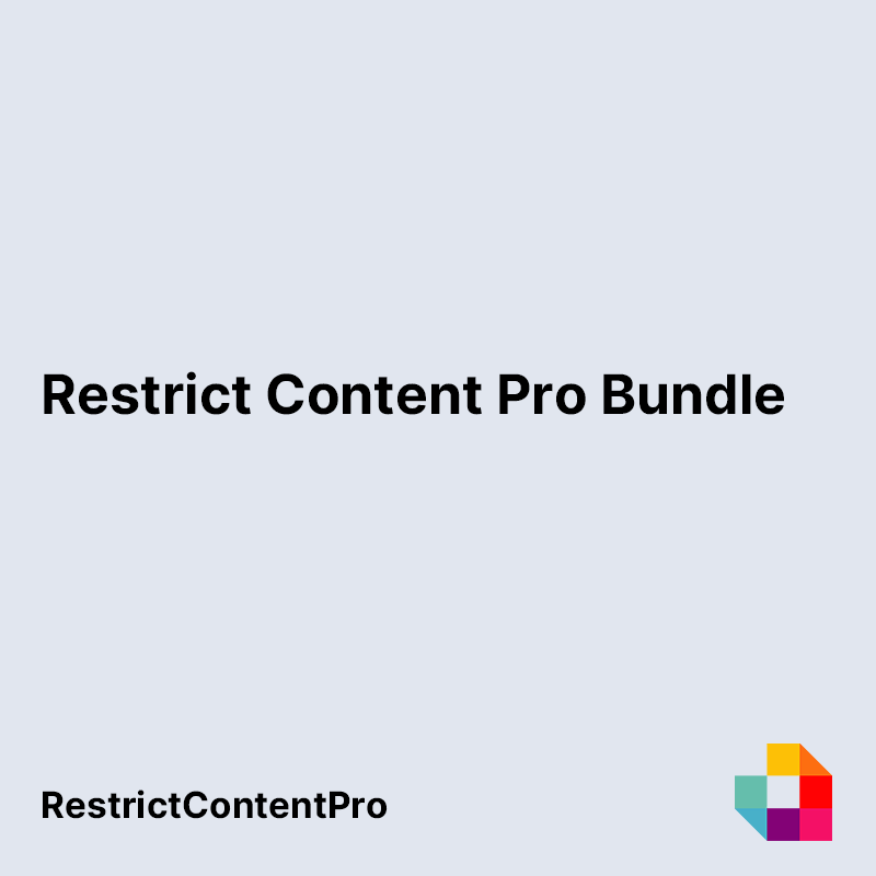 Restrict Content Pro Bundle