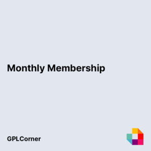 GPLCorner Monthly Membership