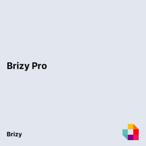 Brizy Pro