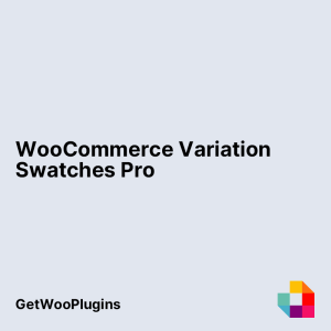 WooCommerce Variation Swatches Pro