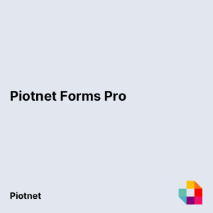 Piotnet Forms Pro