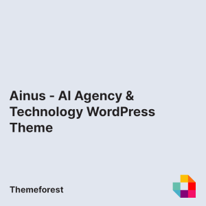 Ainus - AI Agency & Technology WordPress Theme
