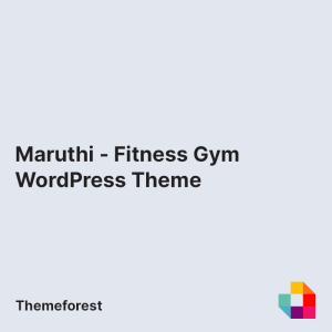 Maruthi - Fitness Gym WordPress Theme
