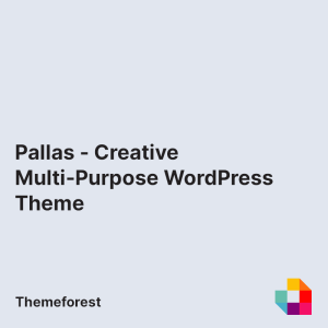 Pallas - Creative Multi-Purpose WordPress Theme