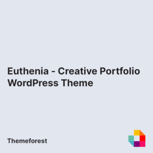 Euthenia - Creative Portfolio WordPress Theme