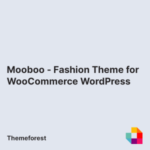 Mooboo - Fashion Theme for WooCommerce WordPress