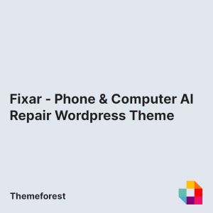 Fixar - Phone & Computer AI Repair Wordpress Theme