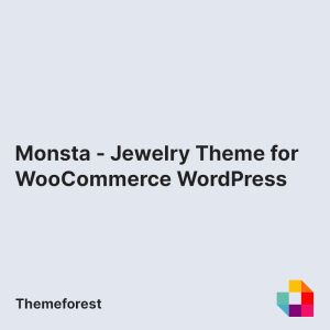 Monsta - Jewelry Theme for WooCommerce WordPress