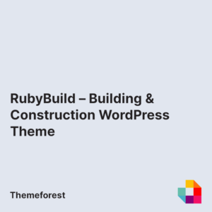RubyBuild – Building & Construction WordPress Theme
