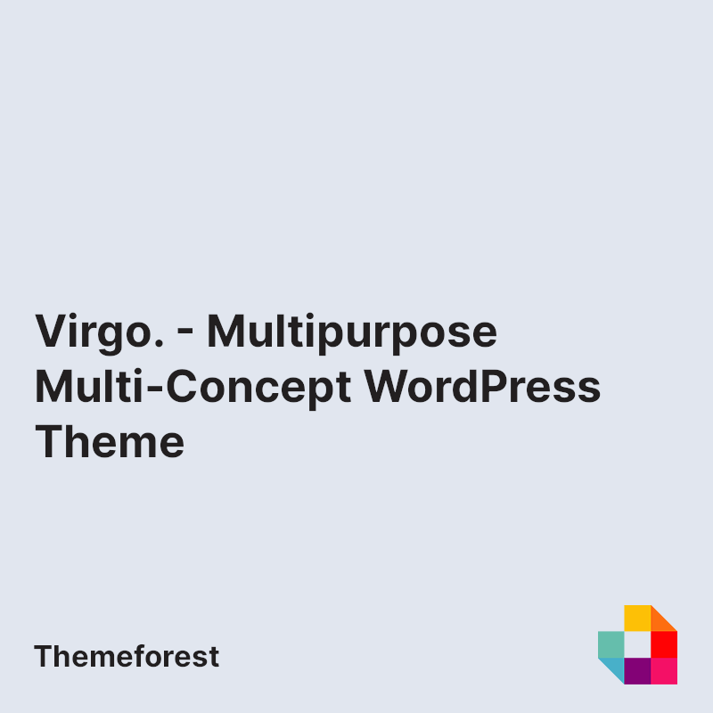 Virgo. - Multipurpose Multi-Concept WordPress Theme