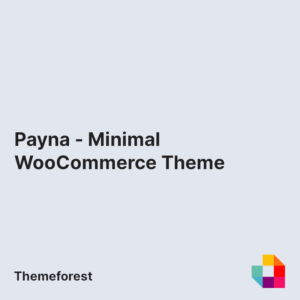 Payna - Minimal WooCommerce Theme