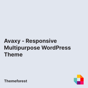 Avaxy - Responsive Multipurpose WordPress Theme