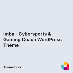 Imba - Cybersports & Gaming Coach WordPress Theme