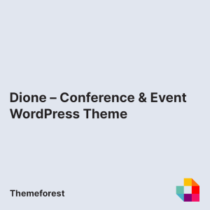 Dione – Conference & Event WordPress Theme
