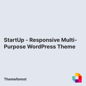 StartUp - Responsive Multi-Purpose WordPress Theme