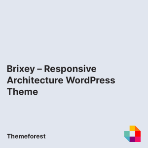 Brixey – Responsive Architecture WordPress Theme