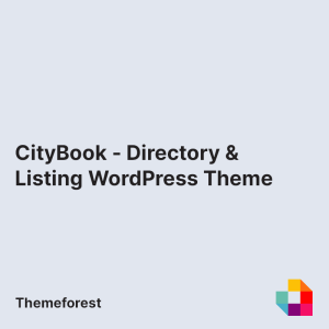 CityBook - Directory & Listing WordPress Theme