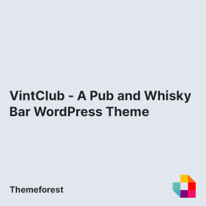 VintClub - A Pub and Whisky Bar WordPress Theme