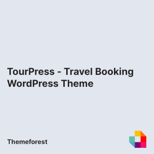 TourPress - Travel Booking WordPress Theme