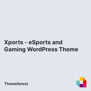Xports - eSports and Gaming WordPress Theme