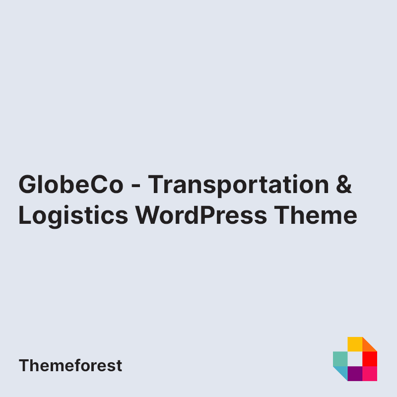GlobeCo - Transportation & Logistics WordPress Theme