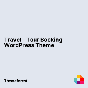 Travel - Tour Booking WordPress Theme
