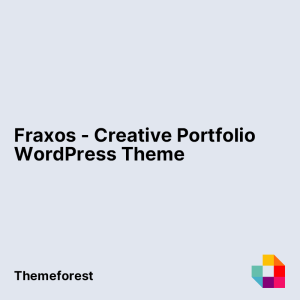 Fraxos - Creative Portfolio WordPress Theme