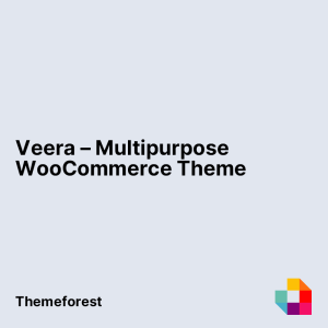 Veera – Multipurpose WooCommerce Theme