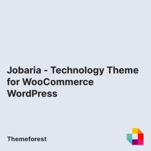 Jobaria - Technology Theme for WooCommerce WordPress