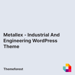 Metallex - Industrial And Engineering WordPress Theme