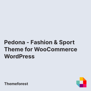 Pedona - Fashion & Sport Theme for WooCommerce WordPress