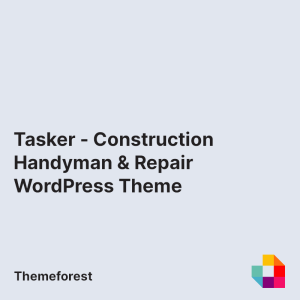 Tasker - Construction Handyman & Repair WordPress Theme