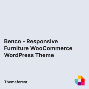 Benco - Responsive Furniture WooCommerce WordPress Theme