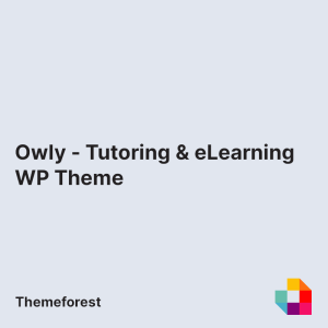 Owly - Tutoring & eLearning WP Theme