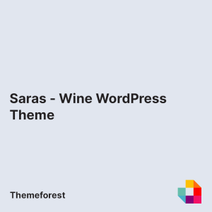 Saras - Wine WordPress Theme