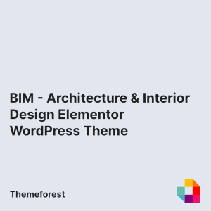 BIM - Architecture & Interior Design Elementor WordPress Theme