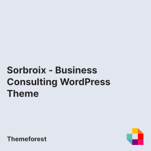 Sorbroix - Business Consulting WordPress Theme