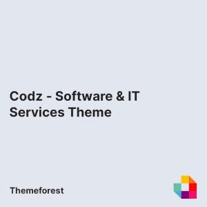 Codz - Software & IT Services Theme