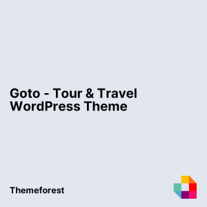 Goto - Tour & Travel WordPress Theme