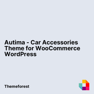 Autima - Car Accessories Theme for WooCommerce WordPress