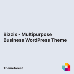 Bizzix - Multipurpose Business WordPress Theme