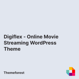 Digiflex - Online Movie Streaming WordPress Theme