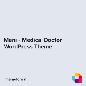 Meni - Medical Doctor WordPress Theme