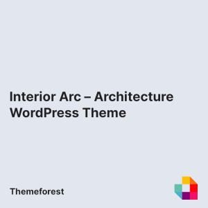 Interior Arc - Architecture WordPress Theme