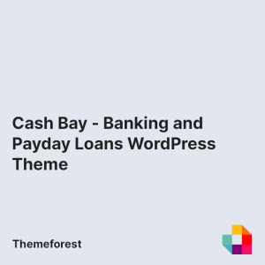 Cash Bay - Banking and Payday Loans WordPress Theme