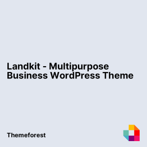 Landkit - Multipurpose Business WordPress Theme