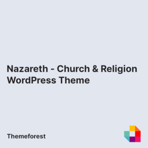 Nazareth - Church & Religion WordPress Theme