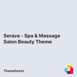 Serava - Spa & Massage Salon Beauty Theme
