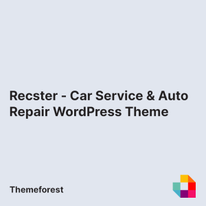 Recster - Car Service & Auto Repair WordPress Theme